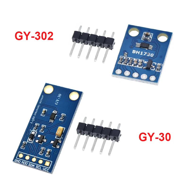 GY 302 30 BH1750 BH1750FVI Цифровой оптический интенсивность датчик освещенности модуль для