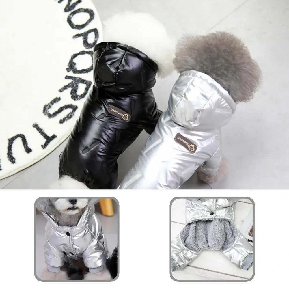 

Keep Warmth Fine Workmanship Pet Dog Warm Jumpsuits Outfit for Winter