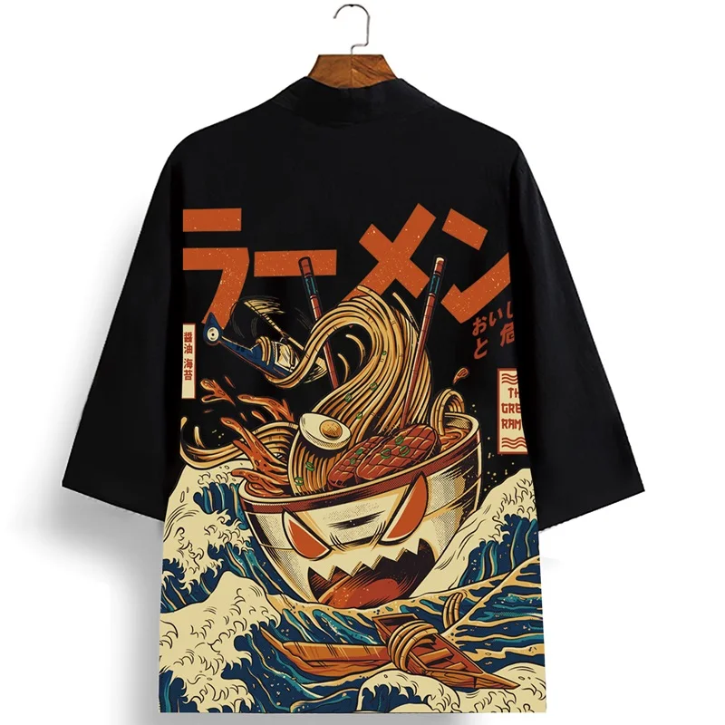 Кимоно женское в японском стиле юката хаори кардиган рубашка для косплея женская