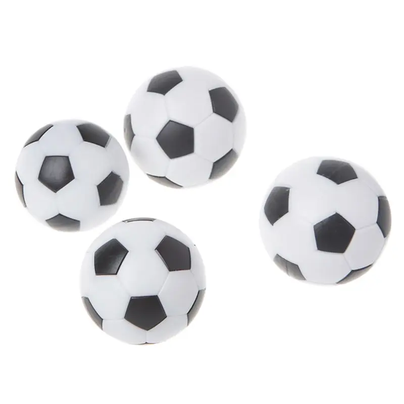 6 шт. 32 мм настольный футбол, настольный футбол, футбольный мяч, Сменные аксессуары для машины, черно-белый мяч, детская игра в помещении 03KA