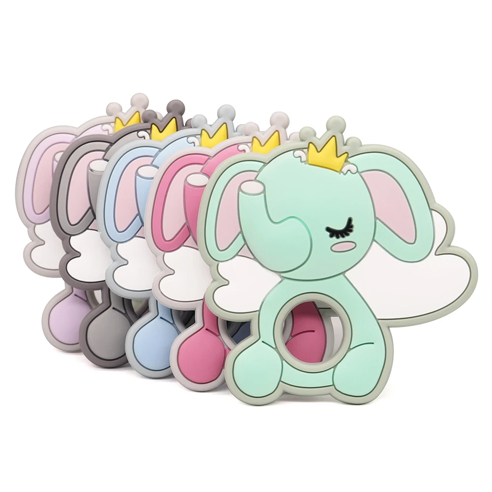 

Baby Bobotoy Unique Design Infant Silicone Teether For 5Monthes Bebe Food Grade BPA Free Chewing Toy 1pcs Teething Teether