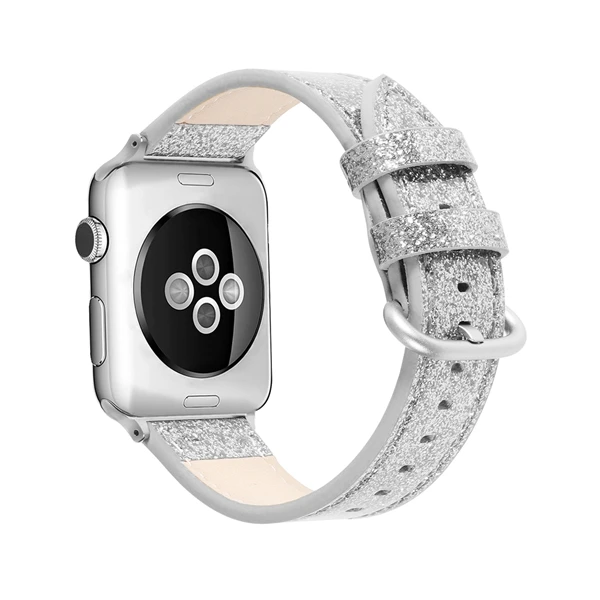 Горячая из натуральной кожи петлевой ремешок для iWatch серии 5 4 3 2 1 для Apple Watch Band 42 мм 38 мм 40 мм 44 мм серия 5