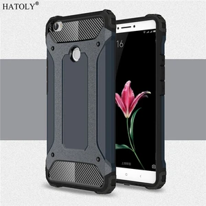 for xiaomi mi max 3 case cover mi max 2 3 anti knock rugged armor hard back cover silicone phone bumper case for xiaomi mi max 3 free global shipping
