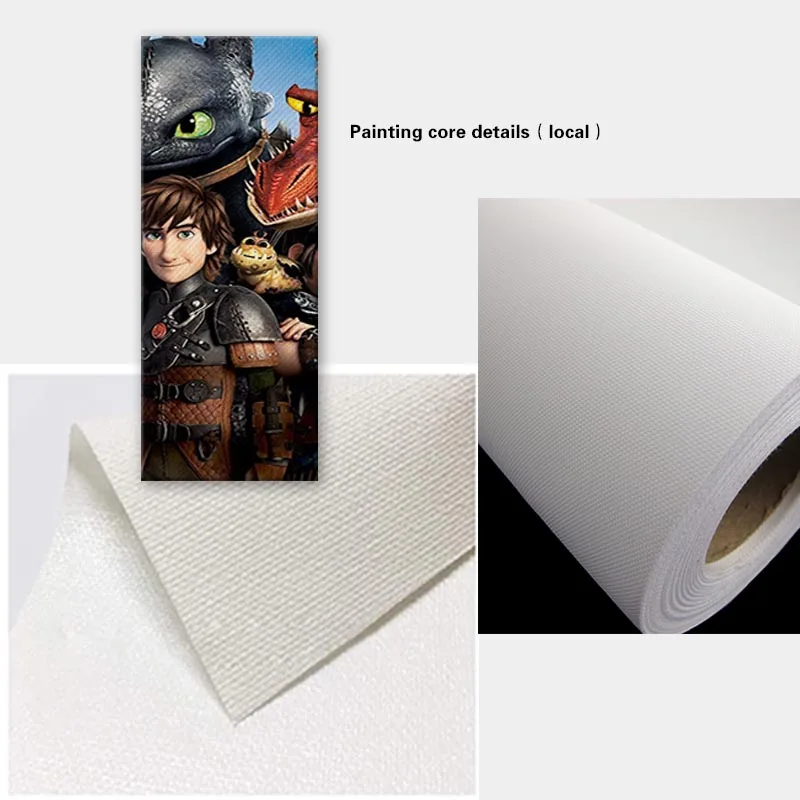 

5P How To Train Your Dragon Posters Wall Art Classic Movie Animation Picture Modern Bedroom Home Decor Unframed