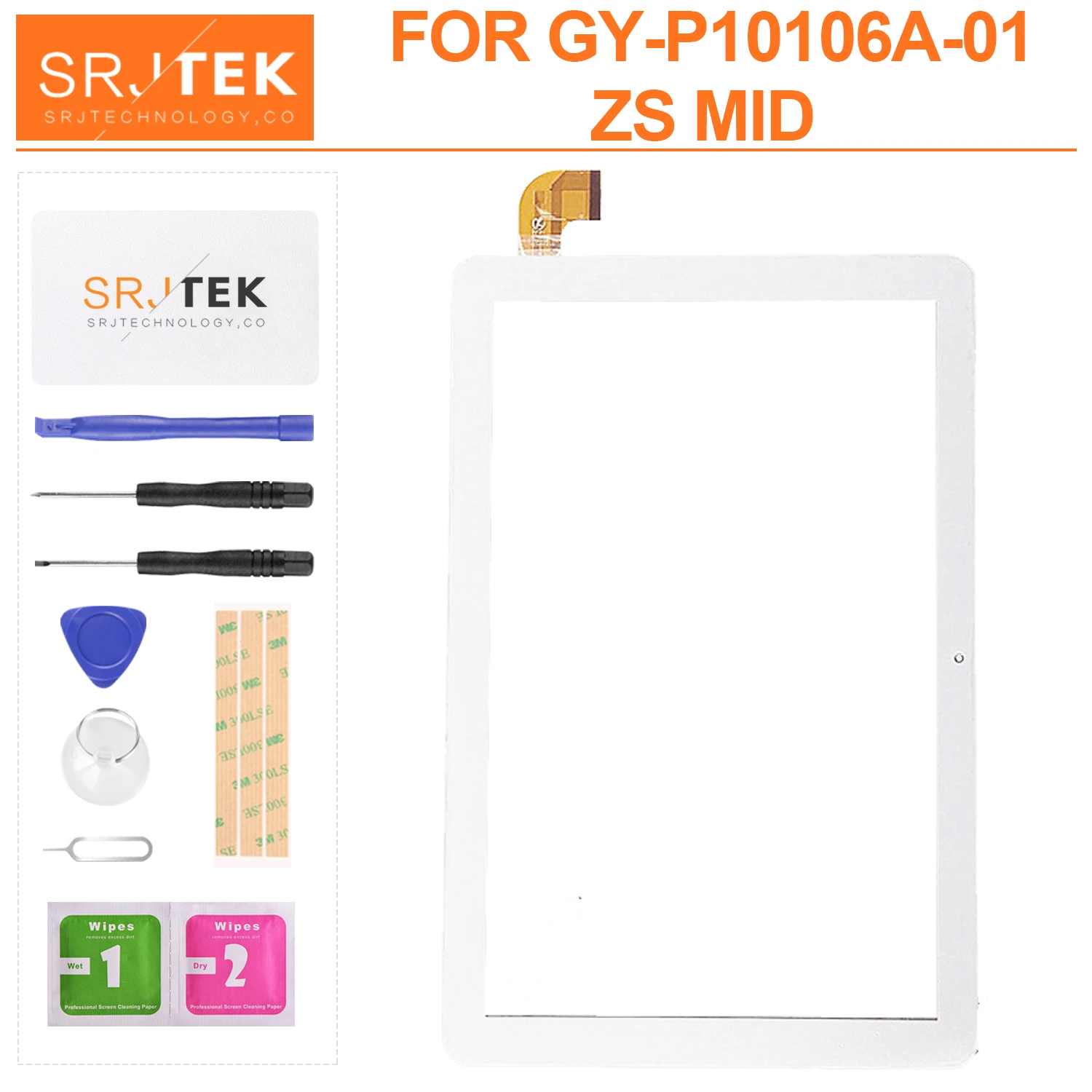 

For GY-P10106A-01 ZS MID Tablet PC External Capacitive Touch Screen Digitizer Assembly Replacement Outer Glas Sensor Panel Touch