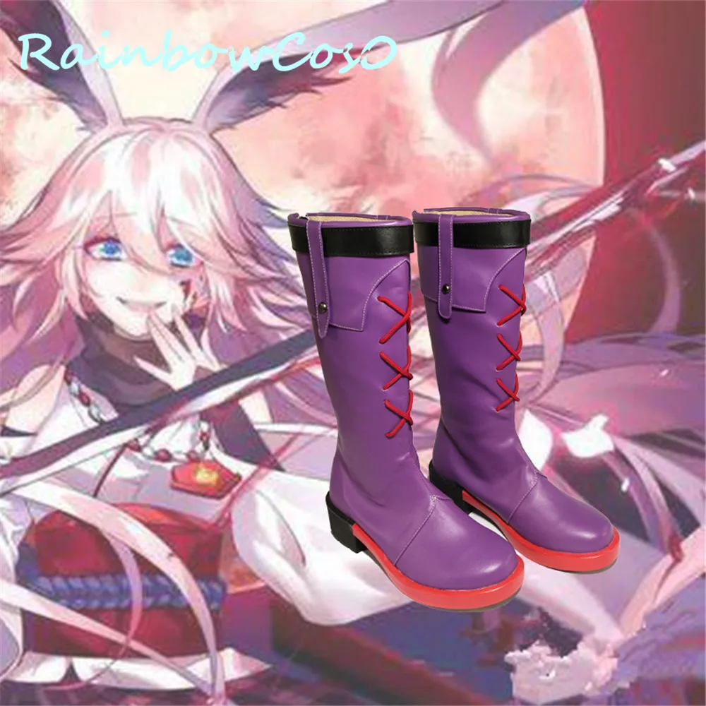 Обувь для косплея сакуры Honkai Impact 3 Yae RainbowCos0 Рождественская игра аниме Хэллоуин -