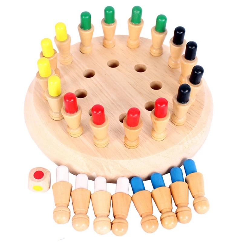 

Kids Fun Board Wooden Toys Color Cognitive Geometric Shape Puzzle Board Baby Preschool Early Educational Memory Children Game