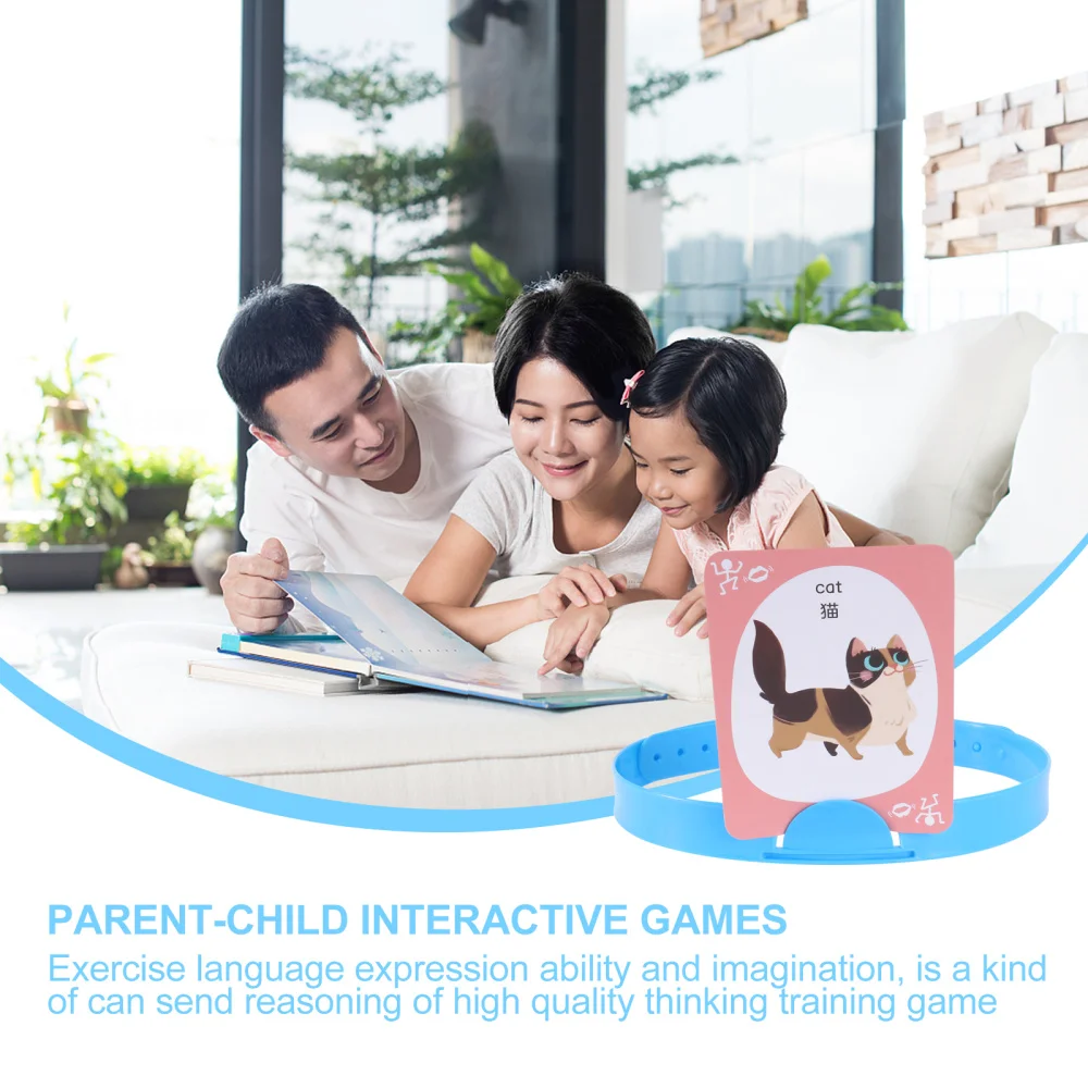 

1Set Creative Words Learning Cards Intelligent Development Game Kids Board Game