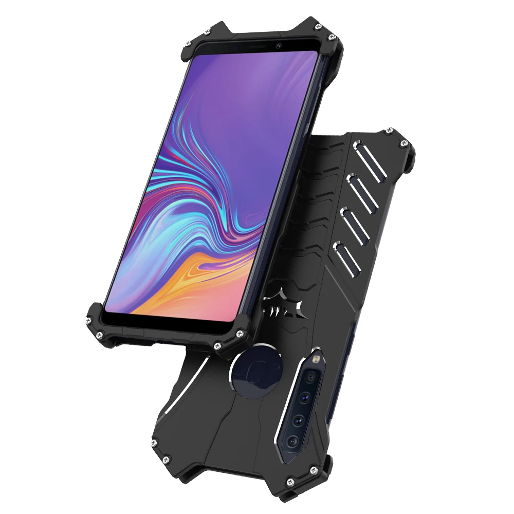 Роскошный ударопрочный чехол с подставкой и Бэтменом для Samsung galaxy A9s A8s