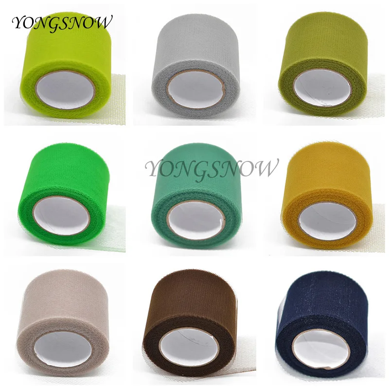 22 метров Ширина 5 см скрученный тюль юбка пачка свадебное украшение из ткани