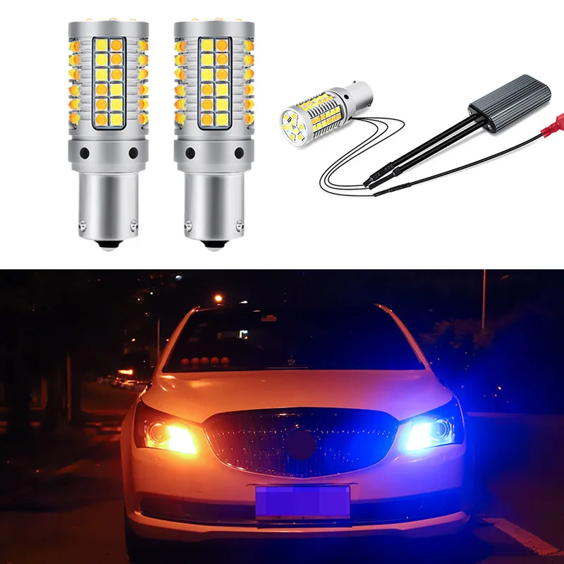 2 шт. дневные ходовые огни светильник с сигнальные лампы 1156 Авто для Chevrolet Captiva Sonic