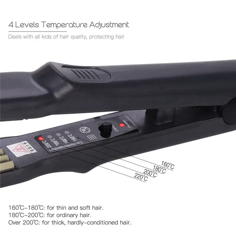 Щипцы для гофре из турмалина керамическая плойка завивки волос Плойка | Красота и