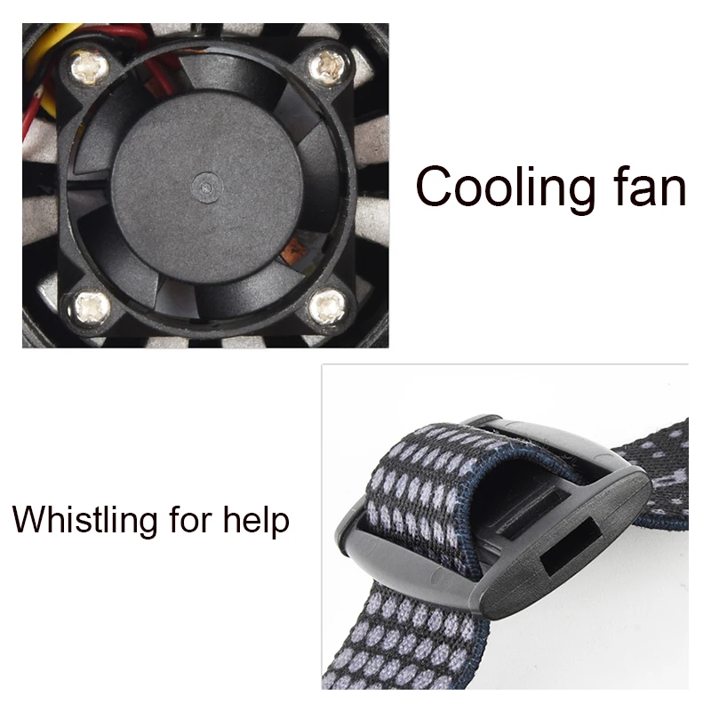 

z50 XHP50 Led Headlamp Built Cooling Fun Super Bright Headlight Comping Flashlight Torch Zoom 18650 Rchargeable Battery