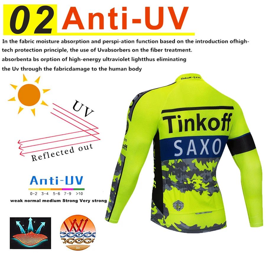 Tinkoff Pro Зимняя Теплая Флисовая велосипедная футболка Ropa Ciclismo Mtb с длинным рукавом мужская велосипедная Одежда Майо теплое пальто