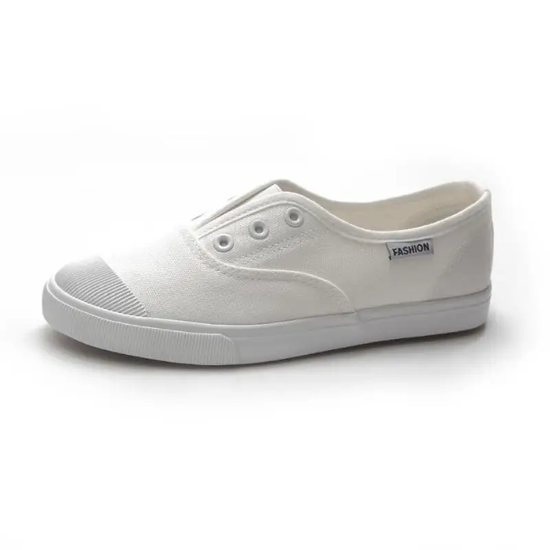 

Fashion Sneakers Canvas Shoes Women White Loafers Ladies Casual Vulcanize Shoes Woman High Quality Skateboarding Run Promotion