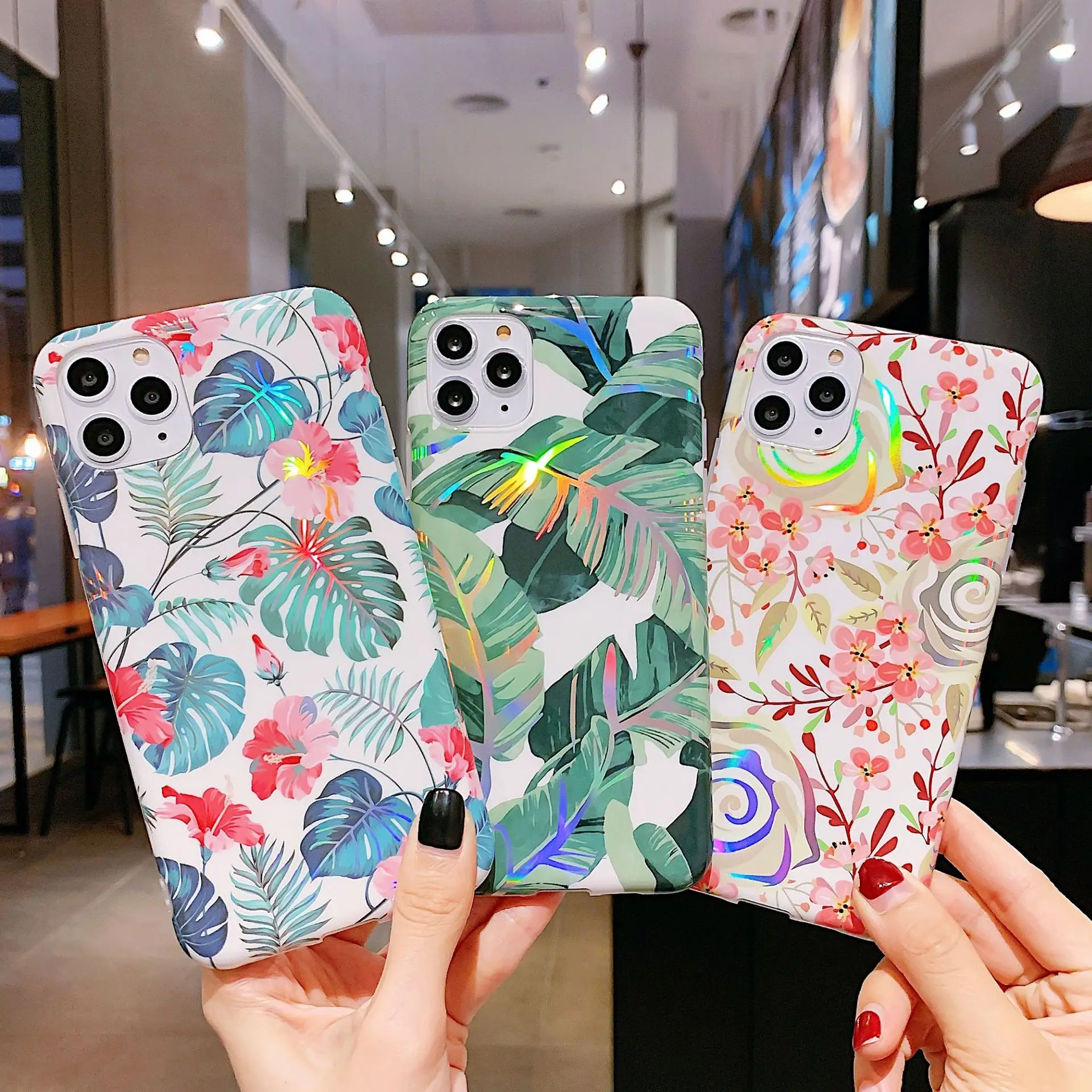 Мобильные аксессуары чехол для iphone xr 11pro max 11 6 6s 7 8plus x xs Laser IMD странные вещи чехлы