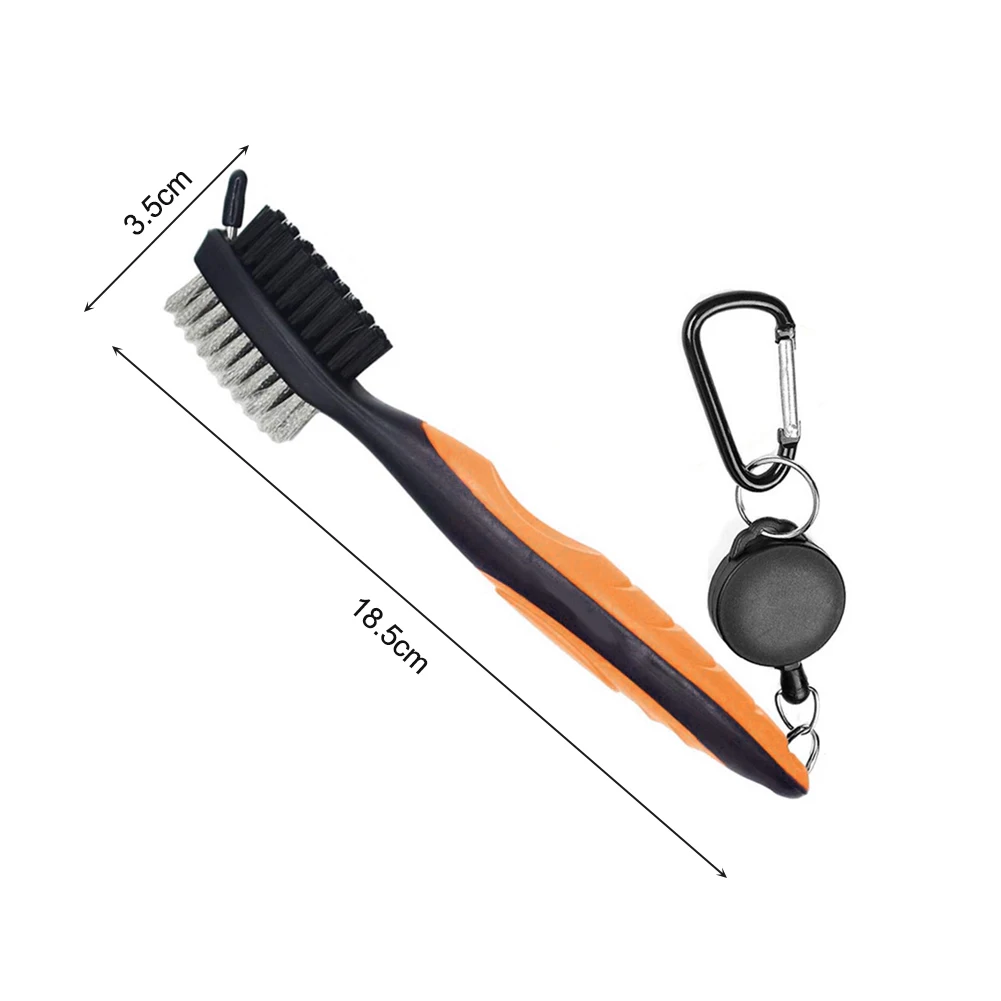 Щетка для клюшек гольфа щетка очистки пазов 2-сторонняя клюшка набор шариков
