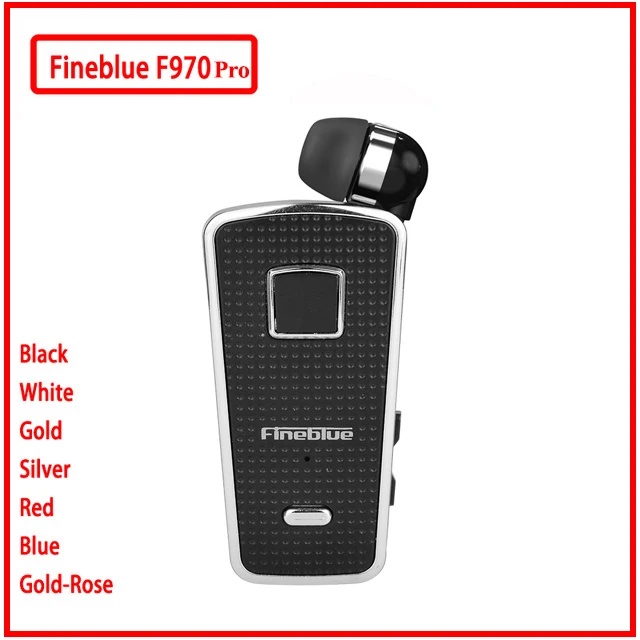 2019 Fineblue F970 Pro мини портативные наушники вкладыши 10 часов Bluetooth 5 0 шейный зажим