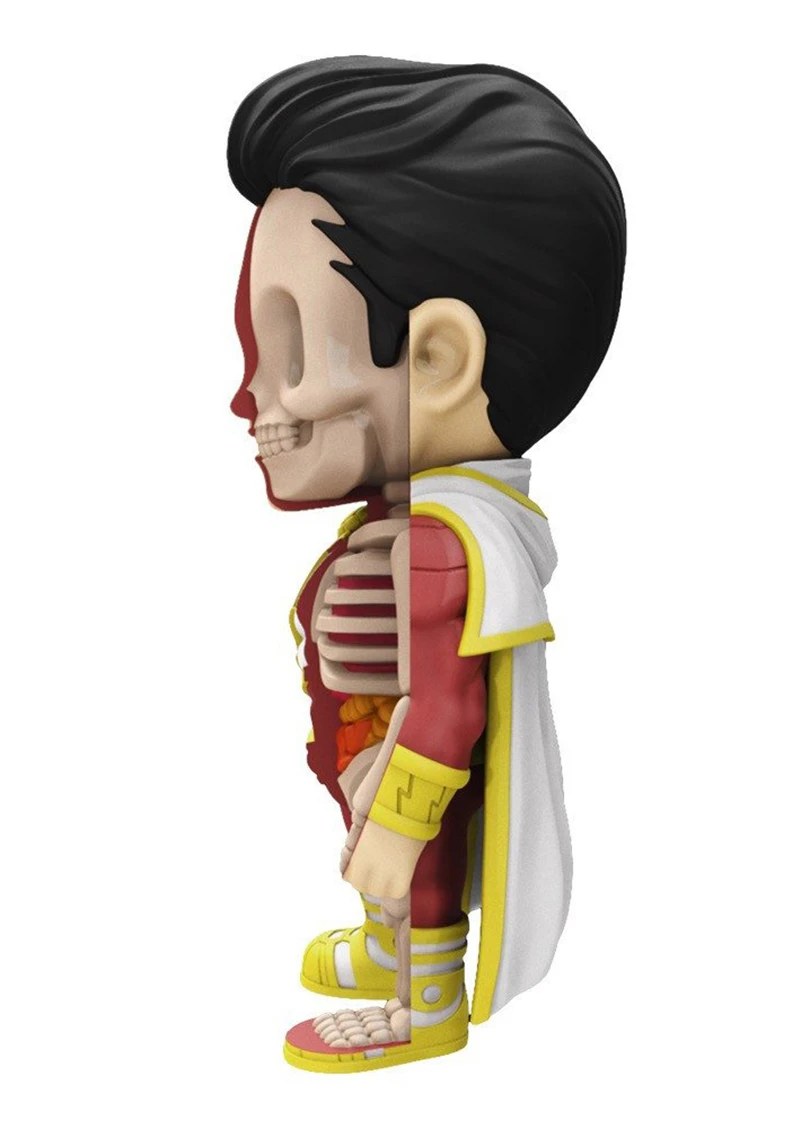 Креативный Shazam 4D мастер могучий Jaxx Джейсон Фреди анатомический мультфильм