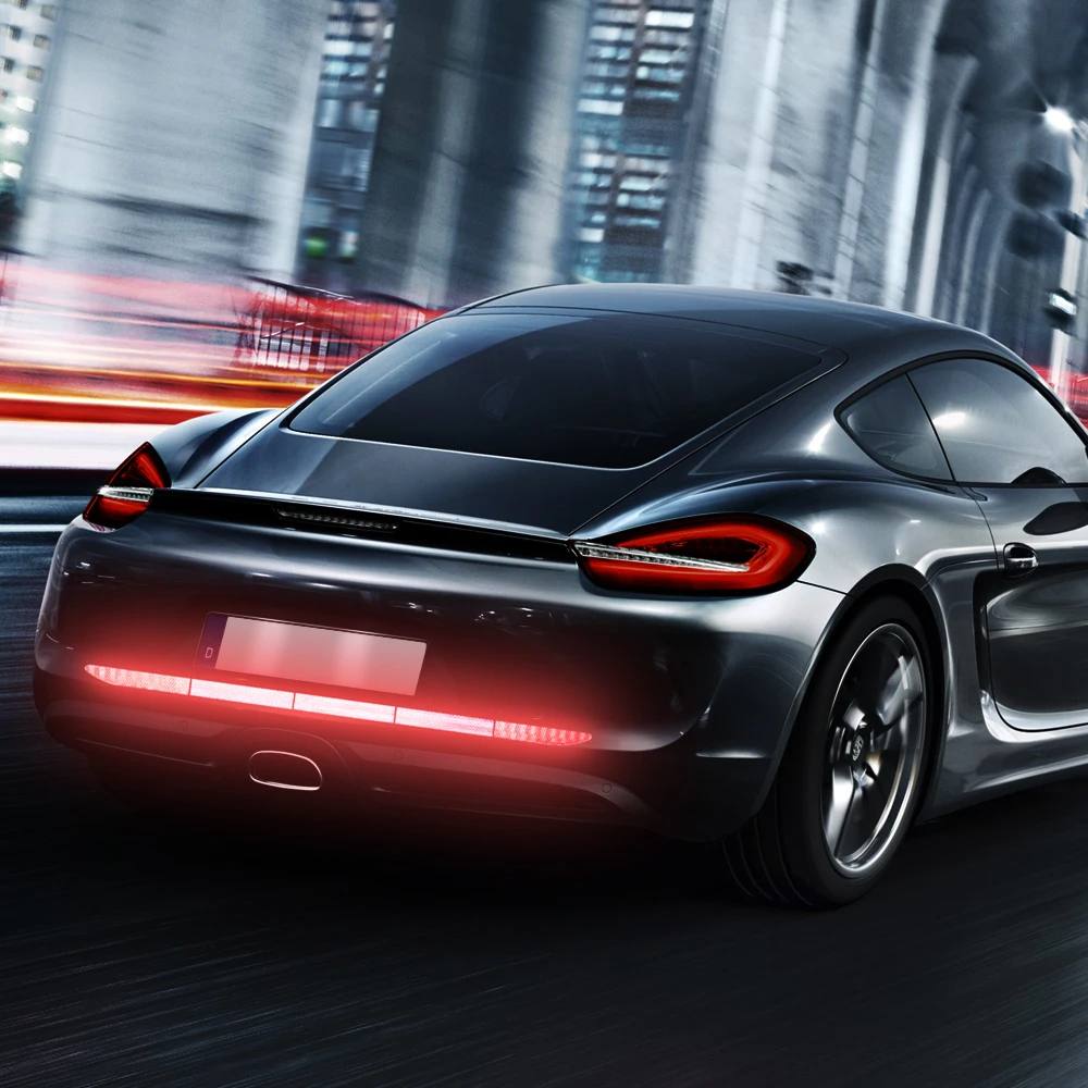 ПредупреждаПредупреждение светоотражающие наклейки для багажника автомобиля