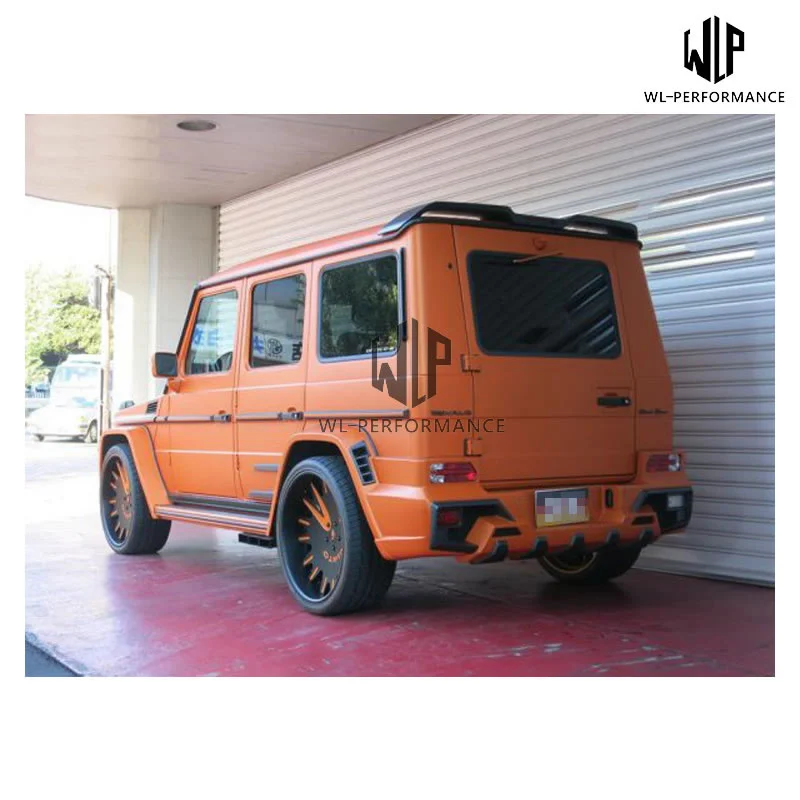 W463 Frp Unpainted Car Body Kit Front Bumper Rear Diffuser Round Eyebrows for Mercedes-benz g Class G55 08-14 | Автомобили и