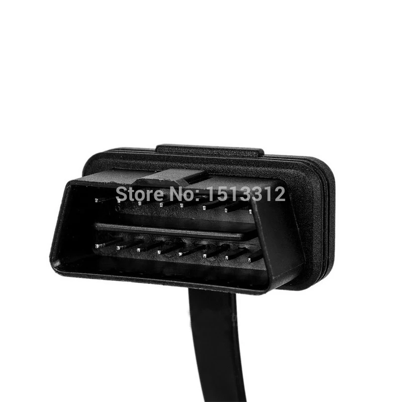 Новый 60 см автомобильный ELM327 5053 OBD2 16-контактный штекер-гнездо диагностический