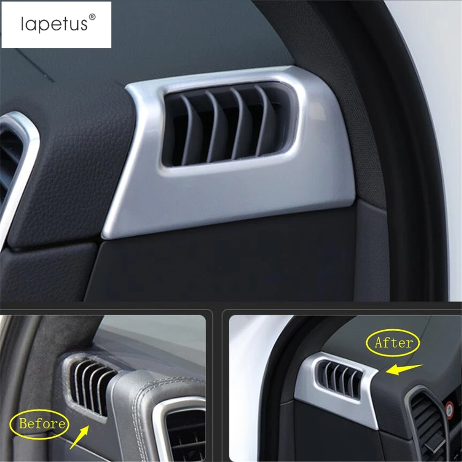 Lapetus аксессуары для Porsche Cayenne ABS передняя панель боковой кондиционер выходное отверстие молдинг крышка комплект отделка