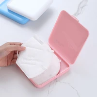 storage box mask storage box portable moisture proof mask box outdoor waterproof and dust proof storage box middle cover