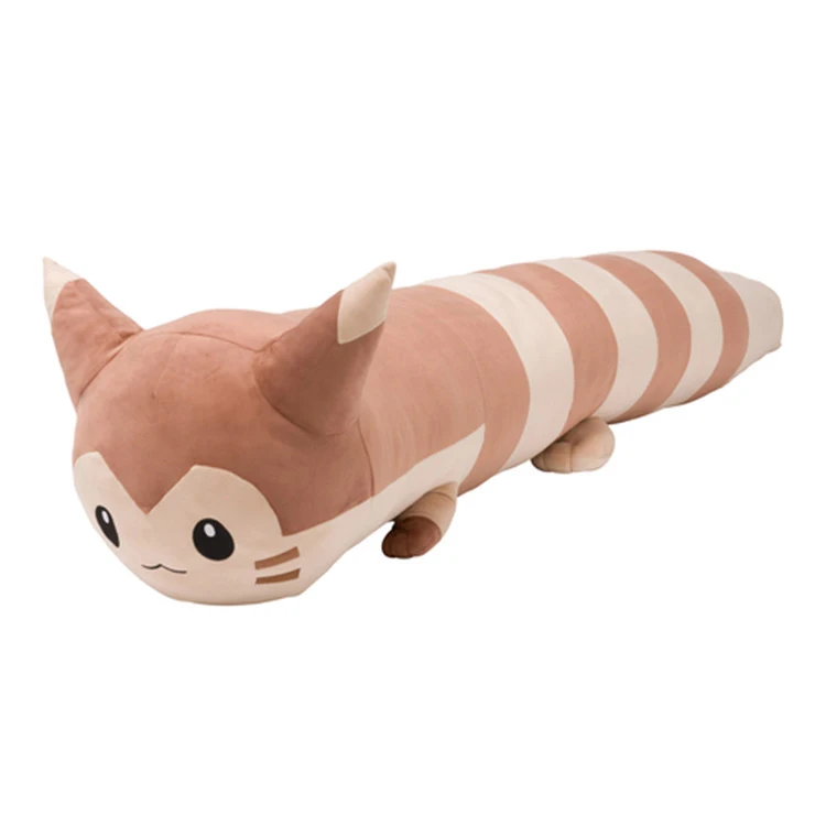 12x47cm Furret Может сгибать деформацию Sentret мегаэволюция пушистая Милая мышь мягкая для Gx Ex Мега плюшевые игрушки куклы - Цвет: 12x47cm Furret