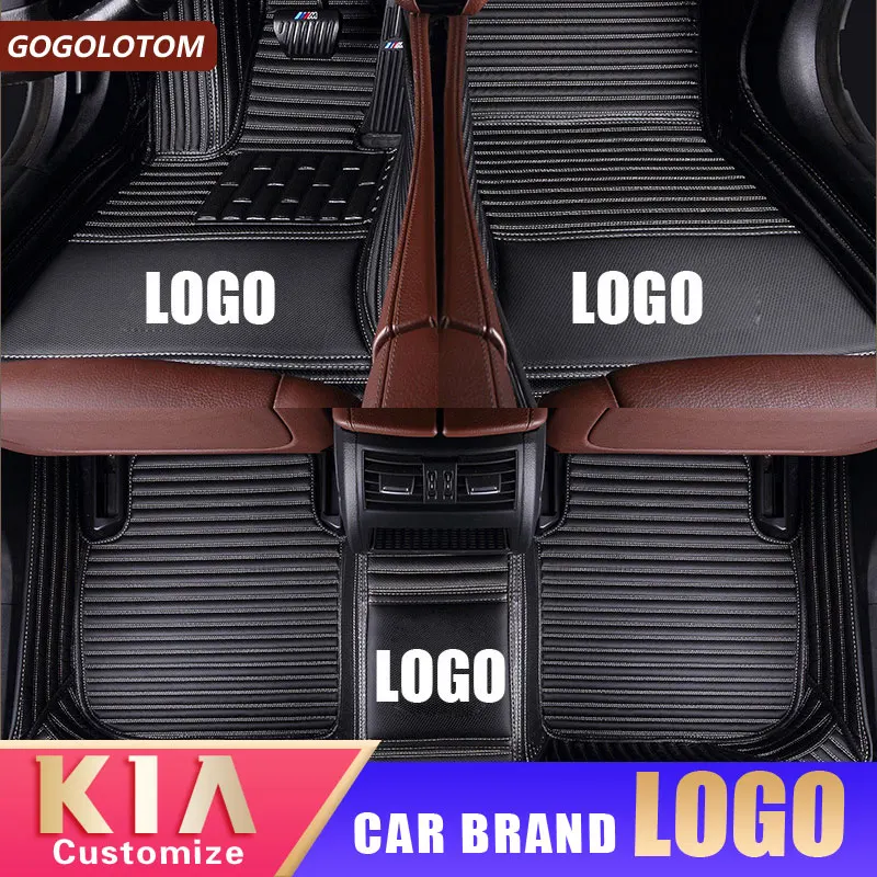 Автомобильные коврики на заказ роскошные кожаные Коврики Для Kia Optima K2/3/4/5/7 JF Borrego
