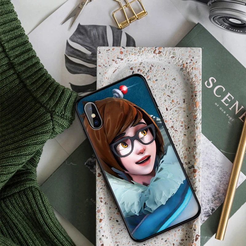 Marvel Heroes Mei чехол для iPhone 6 6S plus роскошный черный 5 5S SE 7 8 Plus X XS MAX XR | Мобильные