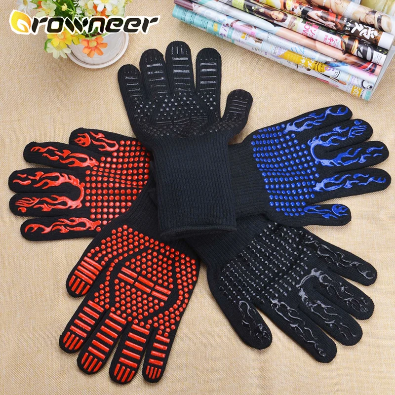 Перчатки для барбекю 1 шт. кухонные перчатки рукавицы выпечки практичные