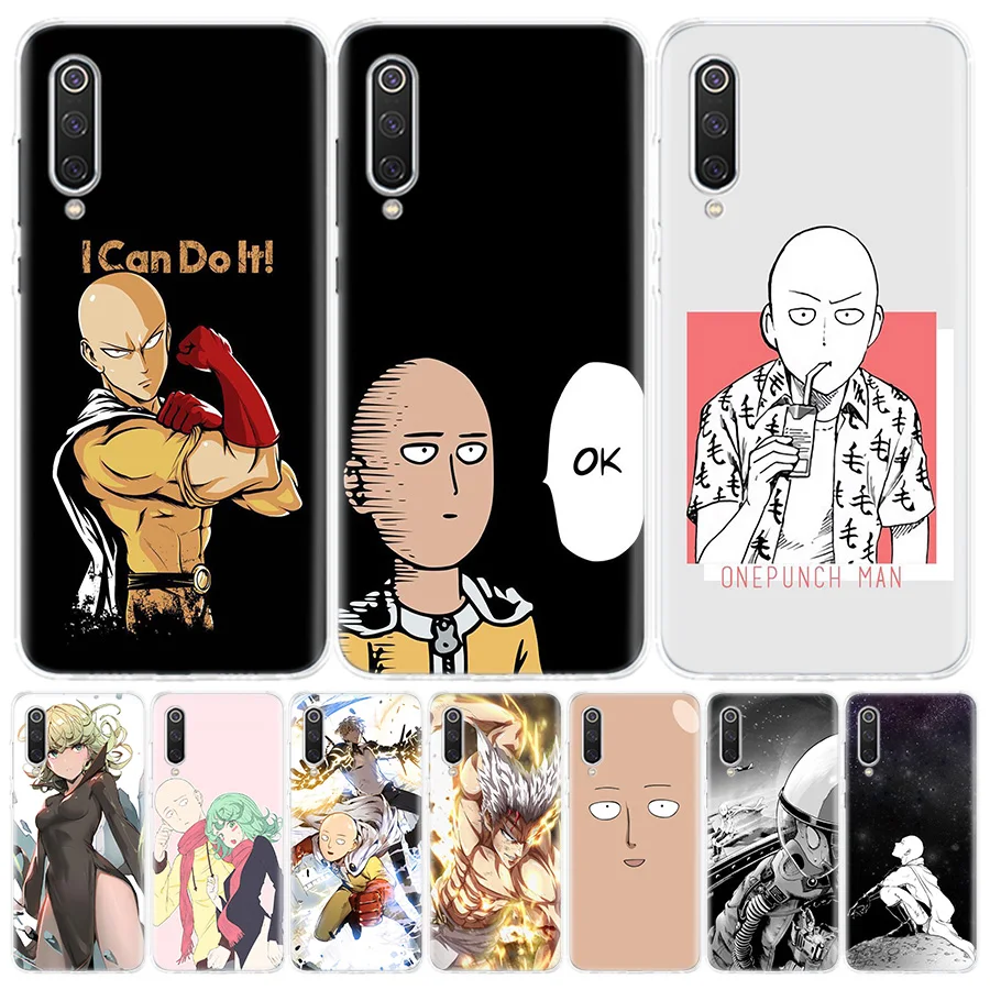 

One-Punch Man Anime For Xiaomi Redmi Note 10S 10 11S 11 9S 9 8T 8 Pro Phone Case 11T 5G 11E 9T 7 6 5 5A 4X Fundas Cover Coque Xi