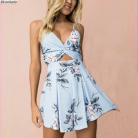 2020 summer mini dresses women hot day clothes beach style holiday clothes sex slim young look dresses casual special design