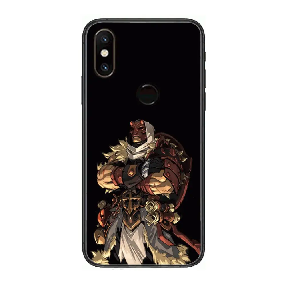 

Battle ChasersNightwar Phone Case For xiaomi M2 C3 X3 F2 Lite NFC 6 5 x Poco k30 Pro Anime Black Cover Silicone Back Pretty