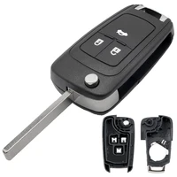 3 buttons car key fob shell case replacement flip folding remote cover fit for opel vauxhall astra insignia vectra corsa zafira