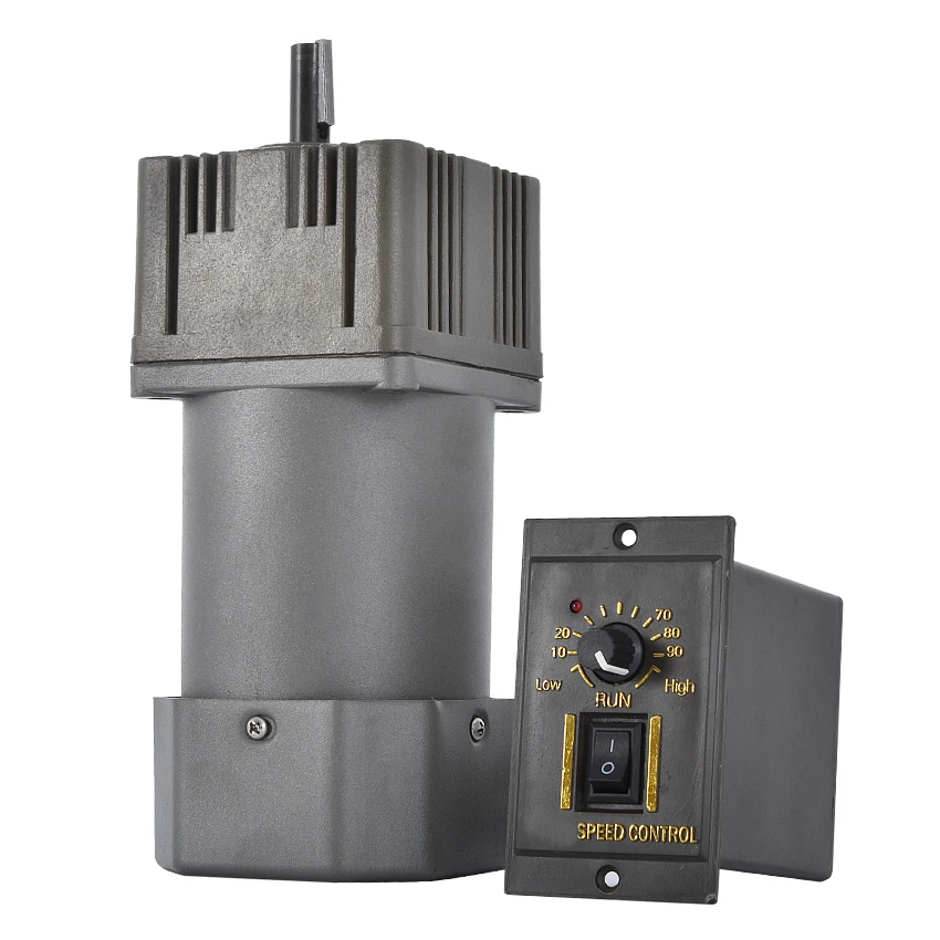 Новый однофазный редукторный двигатель переменного тока 110 В/220 В 50/60 Гц