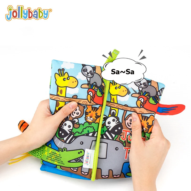 Мягкие детские книги 3D с животными и хвостом|Чтение| |