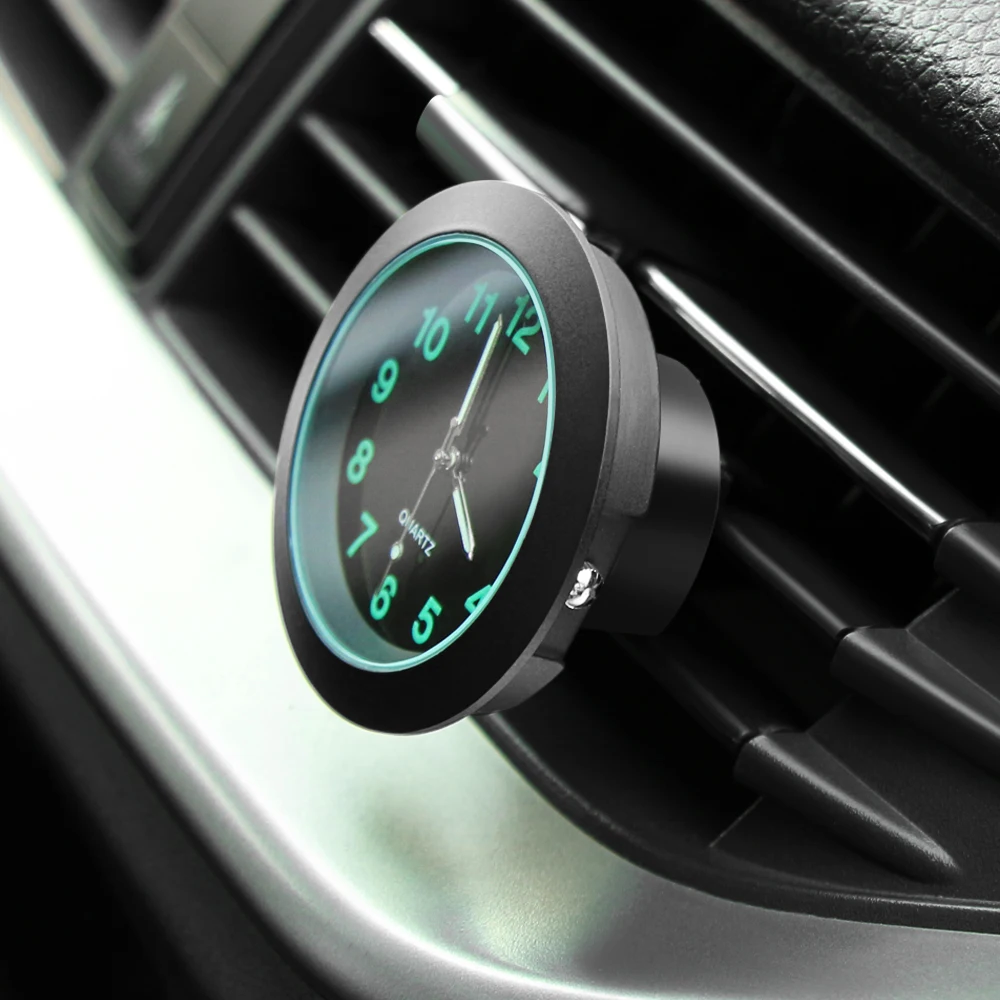 Luminous Auto Gauge Clock Car Quartz for Ford focus fiesta mondeo mk4 mitsubishi outlander asx lancer | Автомобили и мотоциклы