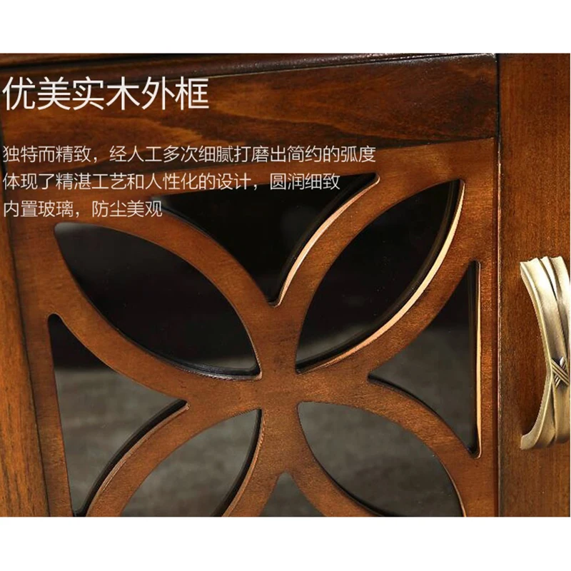 Тумба для телевизора из твердой древесины недорогой тумбочка WA674|Подставки ТВ| |