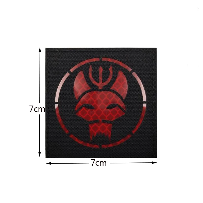 Новый 3Д вышитый Американский треножник с головой кошки ИК значок армейская