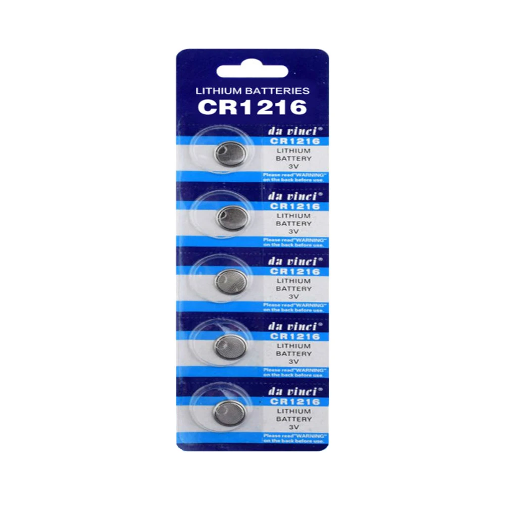 

CR1216 10Pcs 35mAh EE6218 Lithium Button Battery 3V For Watch Electronic Toy Remote BR1216 5034LC DL1216 Coin Cell Batteries