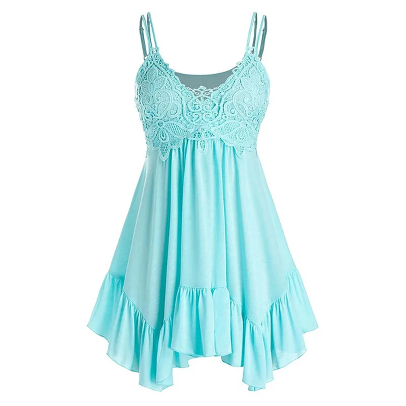 

Однотонная майка, Женская Летняя мода, кружевной облегающий жилет без рукавов, повседневный разноцветный сексуальный женский топ с V-образным вырезом, Модный женский топ