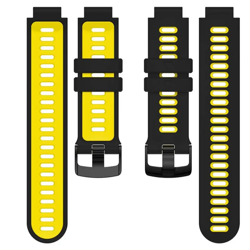 

Outdoor Wristband For Garmin Forerunner 735XT 735 / 230 / 235 Smart Watch Soft Silicone Steel Buckle Belt Replacement Watchband