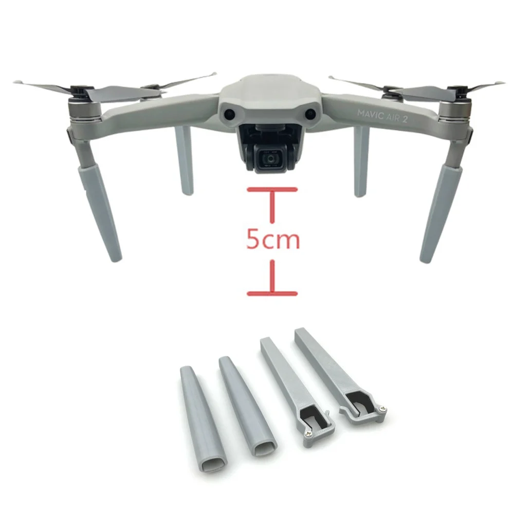 Посадочное шасси повышенной длины 5 см для DJI Mavic Air 2 расширенная поддержка ног