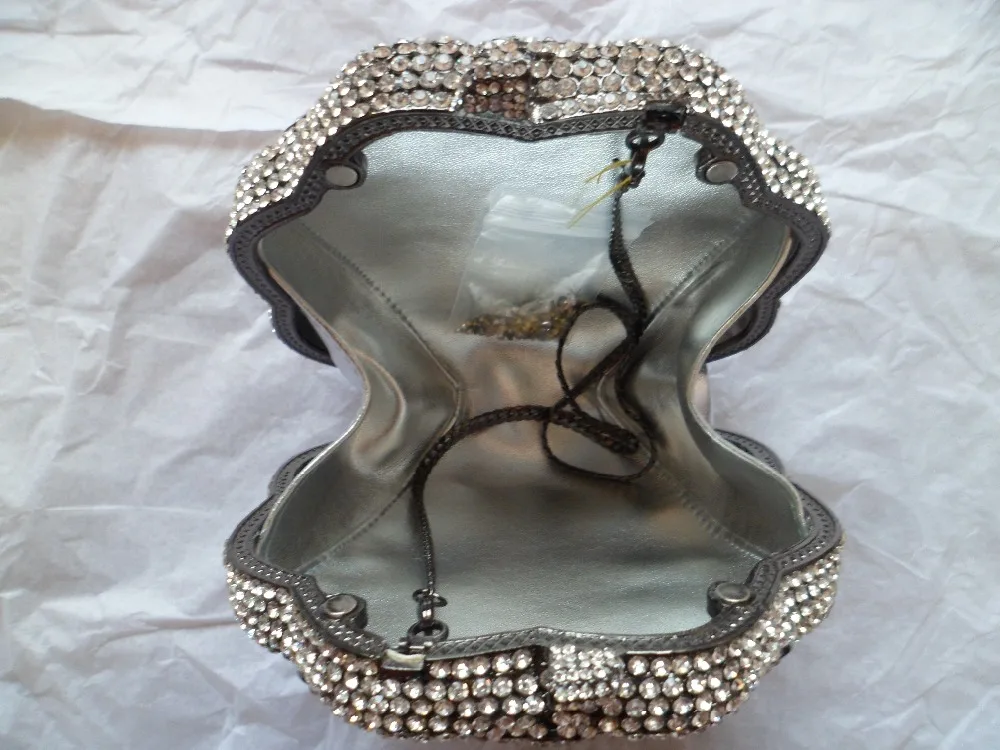 XIYUAN брендовые клатчи женские шикарные побрякушки Minaudiere хрустальные вечерние сумки Банкетный Кошелек Свадебные вечерние сумки золотые