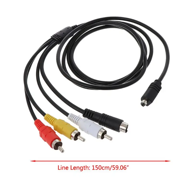 Новый VMC-15FS A/V ТВ выход аудио-видео кабель для Sony видеокамера видеокамеры Handycam DCR