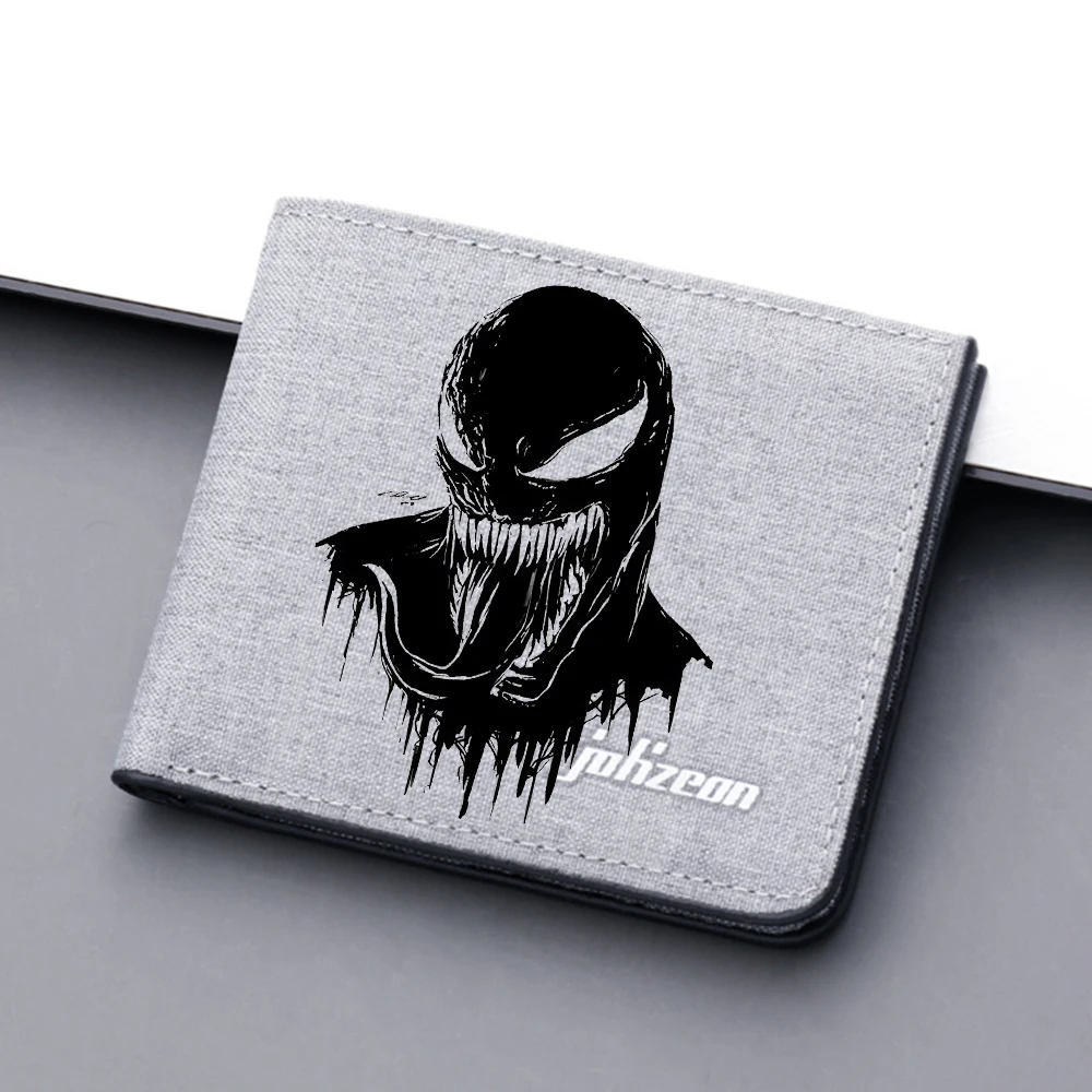 Чудо-яд 2 мультяшный кошелек карман для монет Кредитная карта фото искусственный