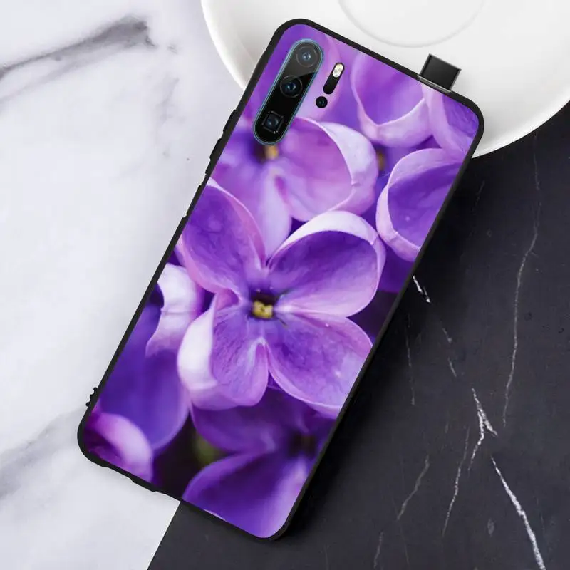 

lavender flower fashion mobile Phone Case For Huawei honor Mate P 10 20 30 40 Pro 10i 9 10 20 8 x Lite
