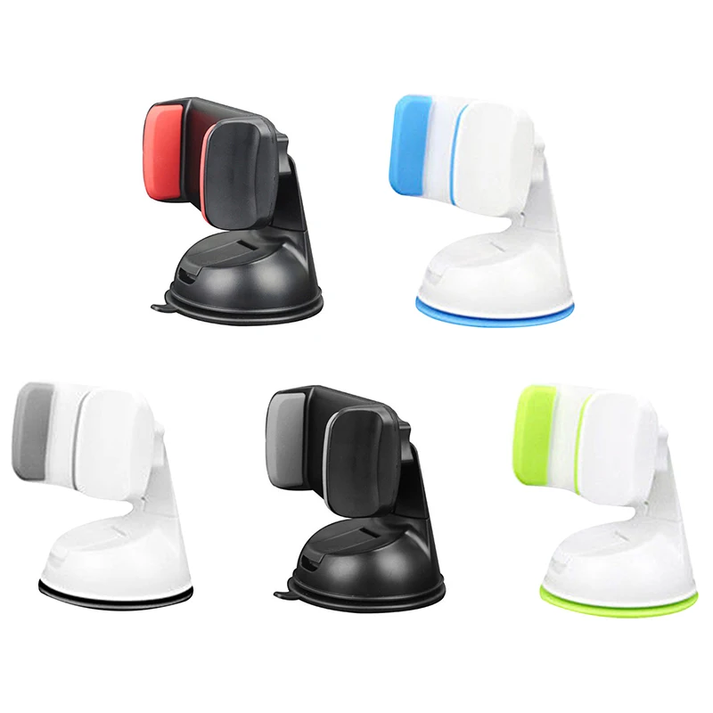 Автомобильный держатель для мобильного телефона вращающийся на присоске